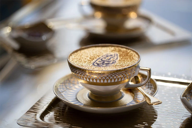 golden cappucino