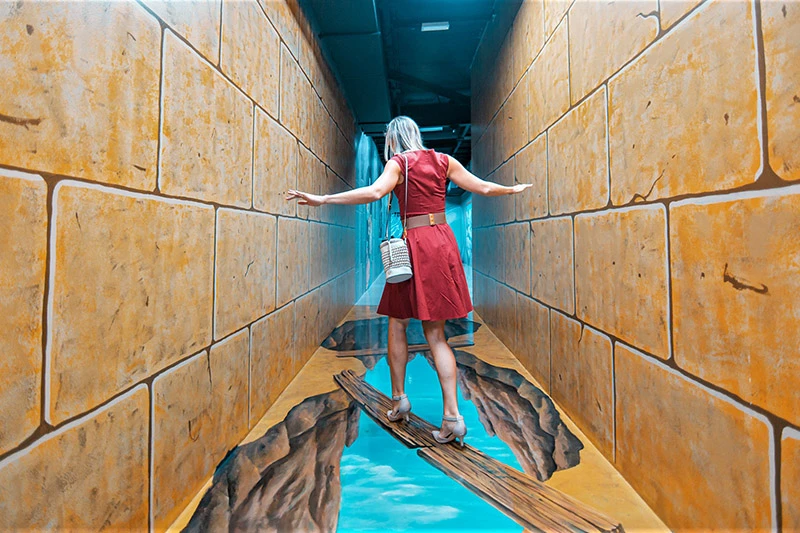 indoor activities in Dubai - 3d museum