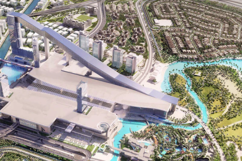 meydan one mall ski slope