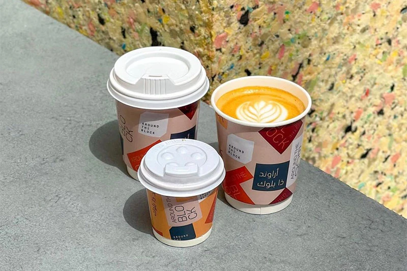 Around the Block coffee cafe dubai