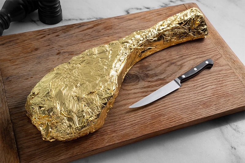 gold steak