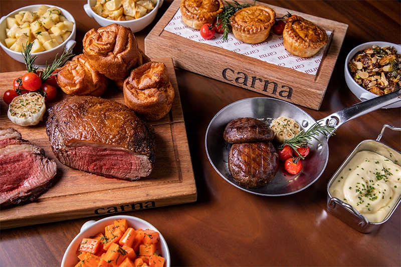 Sunday roast at Carna