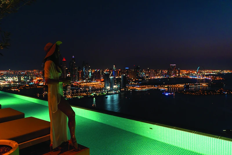Aura night swim