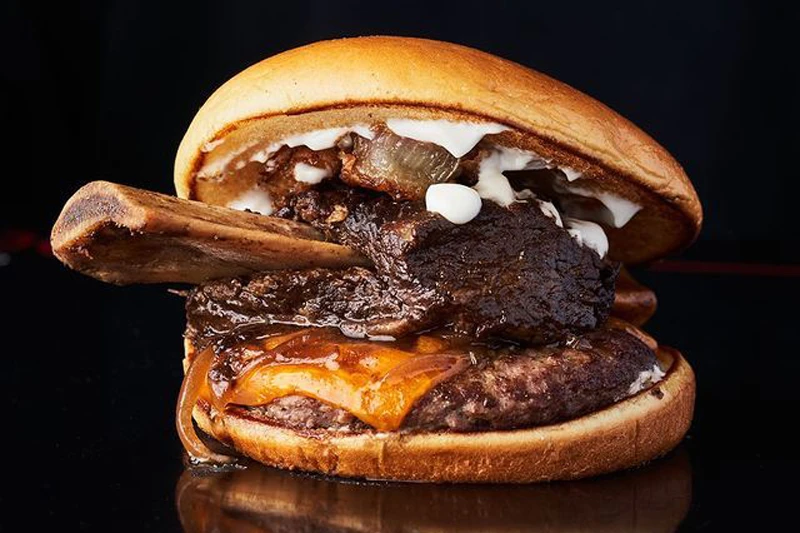 Double Like delicious burger in Dubai