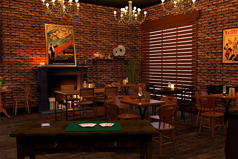 brown bear magic cafe