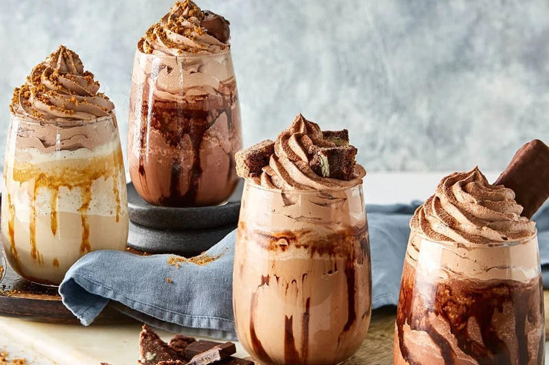 chocolate milkshakes in dubai - coffee club