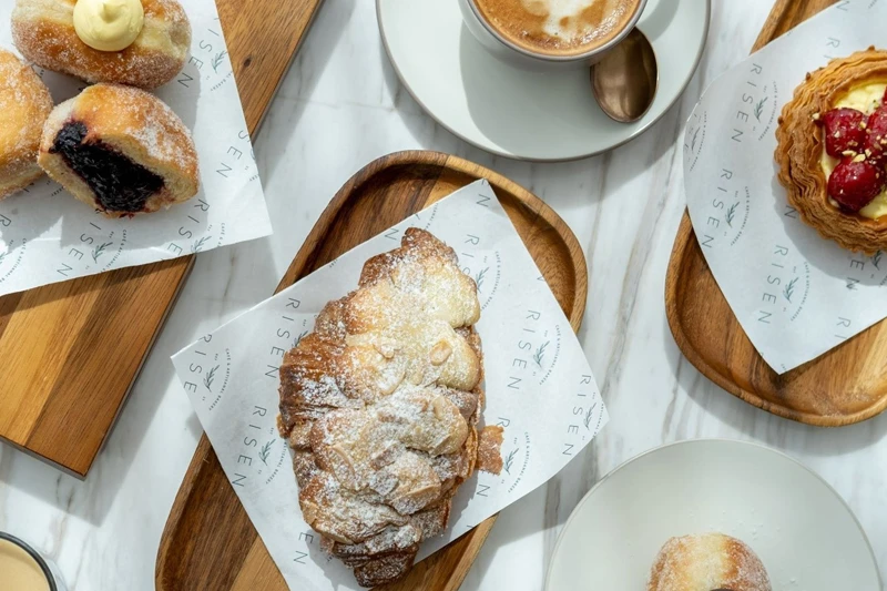 Risen bakery flaky pastries in dubai
