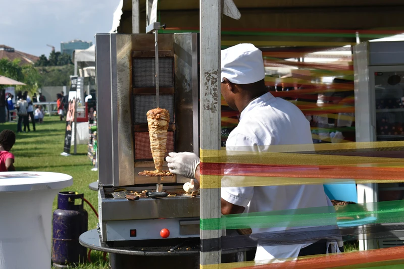 Shawarma man at-home catering in dubai
