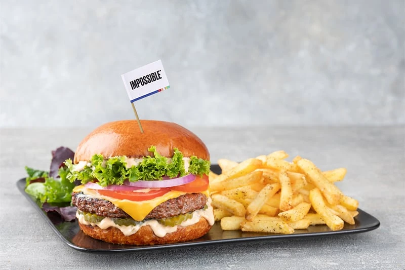 TGI Impossible Burger