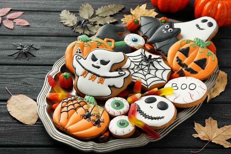 Halloween Cookies Weslodge