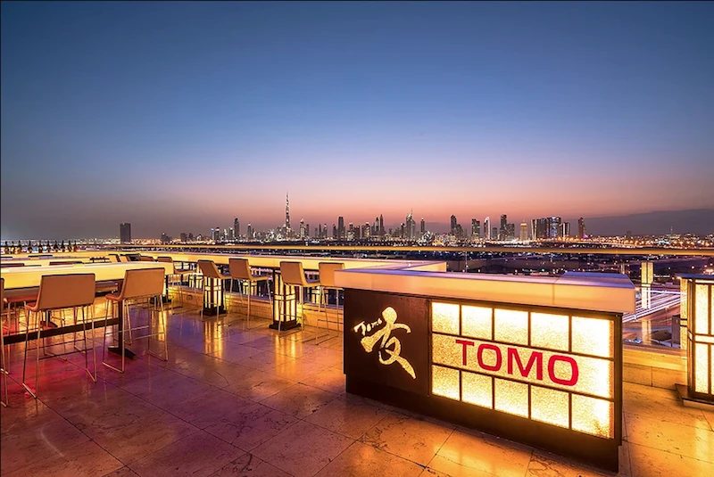 tomo romantic restaurants dubai