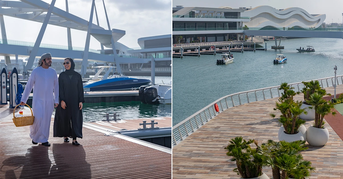 Abu Dhabi’s Al Qana Marina is now open