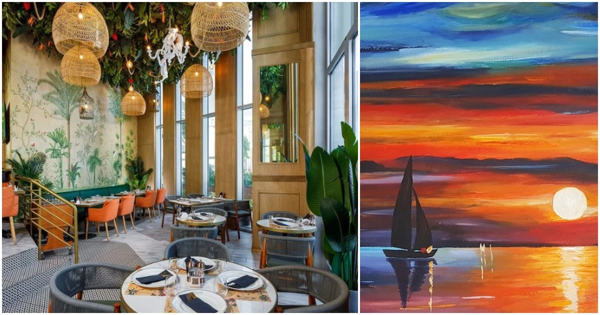 A paint and grape night is coming to Raclette this month
